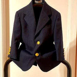 Boys 3/3T Polo blue blazer